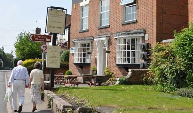 فندق The Bulls Head Inkberrow المظهر الخارجي الصورة